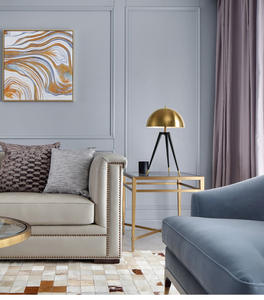 Lampe de table ronde HID élégante, moderne et simple, portable, avec alimentation secteur, corps en fer flexible, <span class=keywords><strong>pour</strong></span> éclairage de bureau - Product Image 5