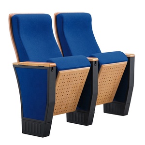 Wholesale Auditorium Church Chair Lecture <strong>Hall</strong> Seat with Cushion - Product Image 2