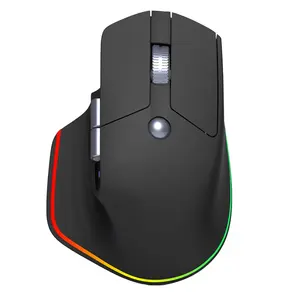 Top Seller 2.4G Mouse Gaming nirkabel Pc Logo kustom harga rendah ergonomis Mouse DPI 6400 Game Mouse nirkabel aksesoris komputer