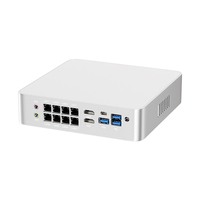 XCY 软件路由器 Intel Core I7 8705G 8 个 2.5G RJ45 LAN 端口 USB3.0 迷你电脑防火墙设备 VPN 网关路由器