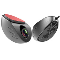 Enregistreur de conduite intégré pour chien avec double objectif 720p 64 Go, enregistrement en boucle, angle de 140 degrés, système de navigation Android USB/WiFi