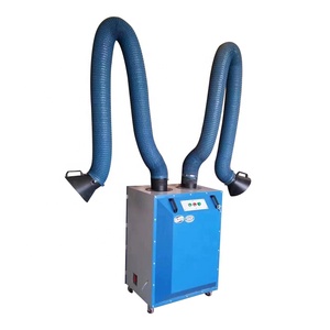 Purificateur de fumée de soudage à double bras de haute qualité CE usine deux garanties dépoussiéreur de fumée de soudage - Product Image 1