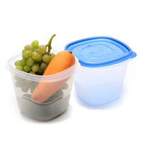 Take Away Fast Plastic Food Box Lagerung Plastik behälter Lunchbox für Restaurant Suppe Take Away Plastik