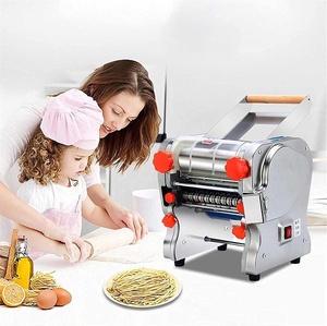 Machine à pâtes électrique automatique 220V/110V en acier inoxydable pour la préparation de nouilles fraîches, machine à nouilles coréennes, machines à céréales - Product Image 2