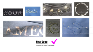 Pantalones de Equitación para Mujer con Agarre de Silicona en las Rodillas y Bolsillo para Teléfono, Kits de Accesorios para Montar a Caballo, Personalizados - Product Image 3