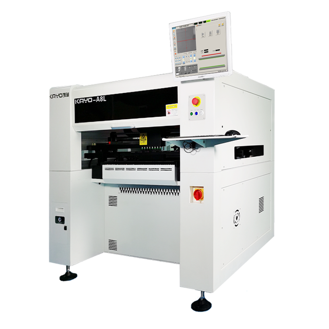 KAYO A8L SMD Pick and Place Machine for PCB Assembly and LED Strips Assembly