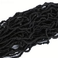 Nouvelles Fausses Locks au Crochet de 18 Pouces, Cheveux Synthétiques Souples pour Tresses au Crochet, Extensions de Tresses pour Femmes