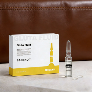 Sérum à l'acide hyaluronique, peptides et glutathion pour le contour des yeux, éclaircissant, hydratant et réparateur, usine cosmétique OEM - Product Image 5