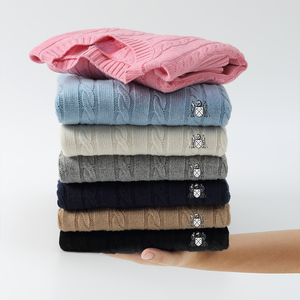 Zeer aanbevolen heren trui met hoge hals, gebreide trui, heren trui met <span class=keywords><strong>Pl</strong></span>-logo, ja, heren truien - Product Image 1