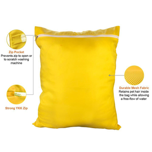 Sac à linge pour animaux de compagnie OEM/ODE 2025, empêche les poils d'animaux de bloquer la machine à laver, sac à linge de grande taille, offre spéciale pour chien, chat, cheval, cobaye - Product Image 2