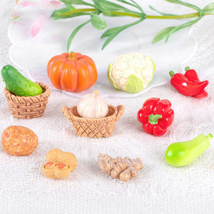 Miniaturas de Vegetales Simulados en Resina, Adornos para Decoración de Paisajes, Accesorios para Casa de Muñecas, Manualidades - Product Image 2