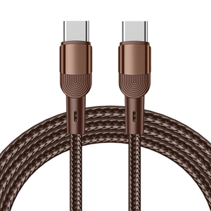 Cables de Datos <span class=keywords><strong>USB</strong></span> Tipo-<span class=keywords><strong>C</strong></span> de Nailon de Carga Rápida de 100W 66W 40W 18W 15W, Listos para Enviar, para Teléfonos Móviles - Product Image 1