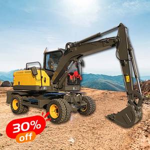 Spedizione gratuita Ce Epa nuova scavatrice a ruote per escavatore idraulico grande escavatore multifunzione ZM95 - Product Image 2