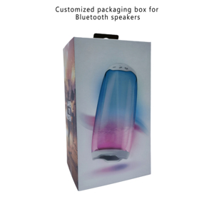 Thân Thiện Với Môi Cứng Nhắc Hộp Quà Tặng Bluetooth Loa Máy Ảnh Bao Bì Miếng Bọt Biển Lót Tùy Chỉnh Thiết Kế Từ Matt Cán - Product Image 3