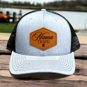 独自のレザーパッチロゴ構造メッシュスナップバックGorras Richardson 112トラック帽子カスタムデザイン - Product Image 1