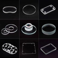 Ventana Protectora de Sílice Fundida para Máquina Láser de Fibra de 1064nm, Lámina de Vidrio de Cuarzo