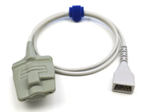 Sensor de SpO2 Compatible con Nonin, Punta Suave para Adultos, 7 Pines, 1 m, Plinma P0214S - Product Image 2