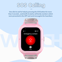 Reloj Inteligente 4G para Niños, Precio de Fábrica 2026, Navegación GPS, Resistente al Agua IP67, Silicona, SOS, Tarjeta SIM, Rastreador de Actividad, Calendario