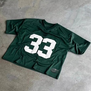 Customized Retro Style <strong>Loose</strong> Sports Mesh Football <strong>Jerseys</strong> Wholesale Summer Collection with Automated Cutting Service - Product Image 3