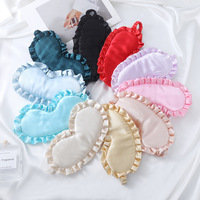 Masque de sommeil en satin de soie de qualité supérieure, personnalisé, avec rembourrage ultra-doux et sangle élastique, pour la vente en gros