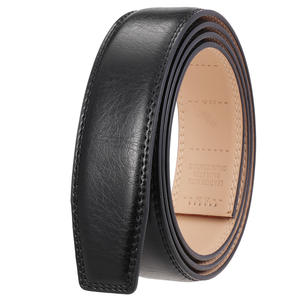 Groothandel Multi-kleurige Runderleren Mode Casual Heren Echt Lederen Ratsje Riem - Product Image 4