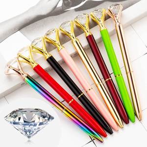 High Quality Customized Logo Diamond Metal Manufacturer Promotion Crystal Ballpoint <b>Pen</b> - Product Image 1