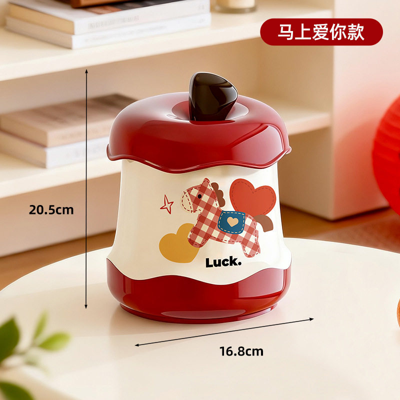 Cubo de Almacenamiento de Manzanas Año Nuevo - Te Quiero Ahora