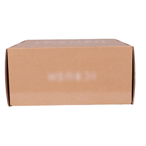 Cajas de Cartón Kraft Personalizables, Plegables, con Cierre Postal, Tiras Adhesivas para Envíos, Servicio de Fábrica, Impresión en Relieve - Product Image 2