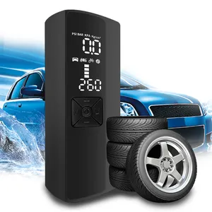 Mini pompe de pneu de gonfleur d'air numérique Portable pour voitures électriques 12V nouvelles technologies avec moniteur de pression des pneus 7.4V Volta