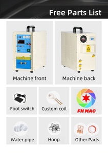 Fenghai máy móc kim loại cầm tay tần số cao 20kW cảm ứng Hàn Máy sưởi ấm đa chức năng dễ dàng hoạt động cho Đồng - Product Image 3