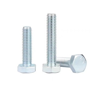 Hex Bolts M6 M8 M10 M12 M14 Zinc Plated Carbon Steel Grade 4.8 GB30 Standard For Abrasion Resistance - Product Image 2