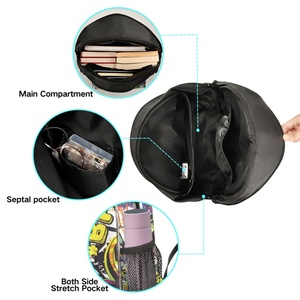 Wholesale Custom Graffiti-art Print Book Bag Unique Design <b>Backpack</b> <b>Student</b> School Bag - Product Image 2