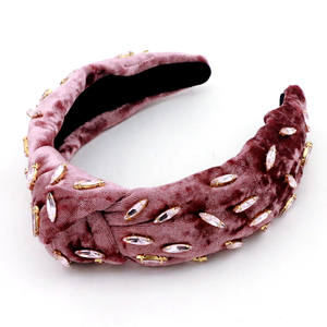 عصابة شعر نسائية فريدة من نوعها من الزركون المحبوك يدويًا من اللؤلؤ الكريستالي برباط شعر بوهيمي فاخر مصمم على الموضة للحلم - Product Image 2