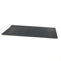 Panneau vierge en plastique noir 1U*5 sans outil, détachable, pour armoires de données et racks de serveurs 19 pouces