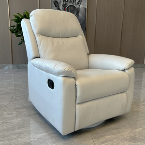 Luxury <b>hotel</b> electric leather recliner <b>sofa</b> reclining lounge chair zero gravity single seater relaxing lazy <b>sofa</b> swivel chair - Product Image 6