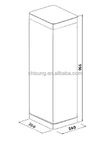 Barrière automatique CSEDZ310 Porte de sécurité en alliage d'aluminium pour parking et chaussée Barrière de sécurité en métal - Product Image 5