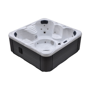 Bain à remous spa extérieur acrylique 4-5 places avec bain à remous massage spa froid plongeant jacu zzi baignoire - Product Image 3