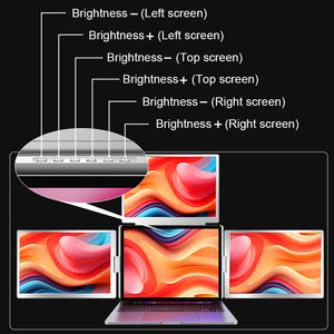 Moniteur d'extension pour ordinateur portable de jeu, 1 câble, écran mobile, moniteur LCD FHD pour Mac et Win, 14 pouces - Product Image 6