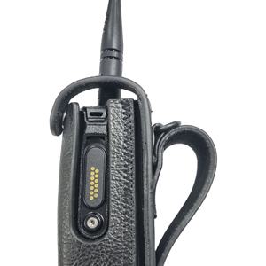 R7 दो तरह से रेडियो पूर्ण चमड़ा होल्स्टर केस पूर्ण कीपैड चमड़े के कवर के साथ पूर्ण कीपैड चमड़े कवर - Product Image 5