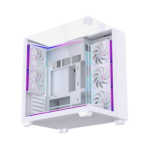 Gabinete de Torre Completa ATX Lovingcool, Económico, Diseño de 3 Lados de Vidrio, Alta Compatibilidad, Soporte <span class=keywords><strong>para</strong></span> AIO de 360 mm <span class=keywords><strong>para</strong></span> Fabricantes de <span class=keywords><strong>PC</strong></span> - Product Image 3