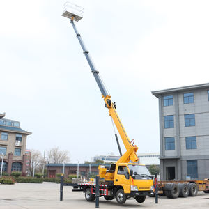 19 मीटर 23 मीटर हवाई कार्य मंच टेलीस्कोपिक बूम टोकरी के साथ लिफ्ट - Product Image 1