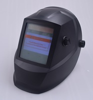 Zone de vision HMT 103x62.5mm True Color Vision Casque à énergie solaire pour soudeur avec zone de vision latérale