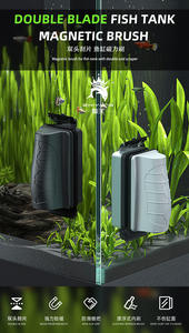 수족관 청소 자석 어항 이끼 스크레이퍼 클리닝 브러시 ZY-03S - Product Image 3