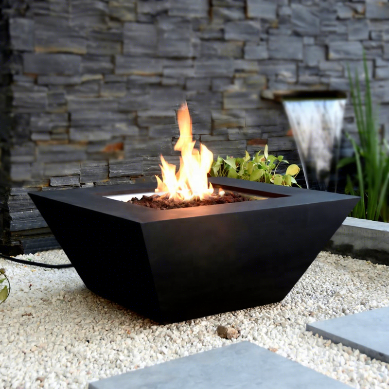 CRUISE Outdoor Freestanding Round Fireplace Heater