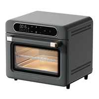 Four électrique de cuisine haute capacité 18L, grille-pain, friteuse à air numérique 1500W multifonction sans huile