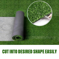 Tapis mural en gazon artificiel vert en plastique / Ornements de jardin Shuangzhu SZ-1 10 cm de diamètre 63000 épais