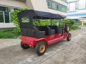 Cheapest Electric Classic Buggy Retro Control Vintage Car Utility Luxury Ev Asientos de coche clásicos Golf Dune Buggy Cart Club Car <span class=keywords><strong>Bus</strong></span> - Product Image 5