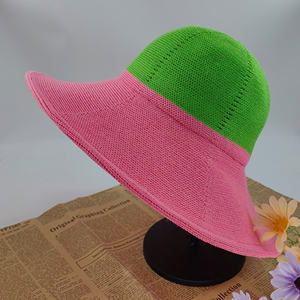 หมวกกันแดดปีกกว้างแฟชั่นสไตล์เกาหลี - Product Image 4