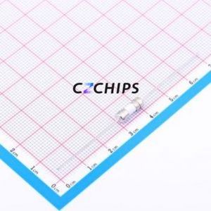 4F6.3A250V One-Time Fuse Through hole Component (THT),D4xL11mm Fuse ( Type: Ceramic Tube Fuse )( Rated Current: 6.3A ) - Product Image 1