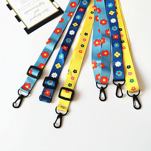 Custom Printed ID Card Holder Lanyard with Sublimation Polyester Soft Lightweight Strap for Phone